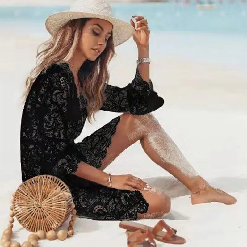 Lace Bathing Suit Cover Up