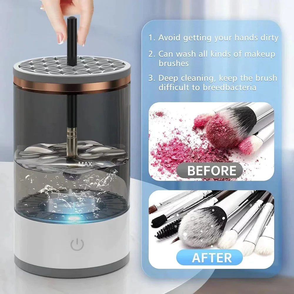 Automatic Brush Cleaner Electric Makeup Brush Cleaning Machine