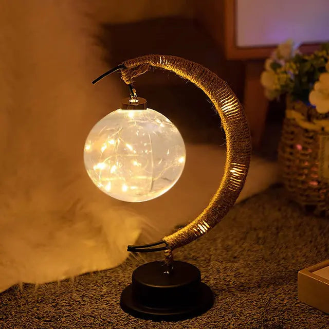 3D Moon LED Moon Lamp - Assortique
