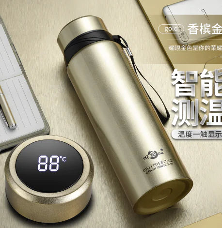 Gold Thermal Thermos - Assortique