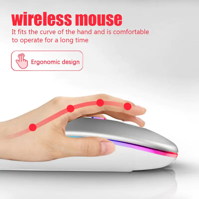 pink wireless mouse