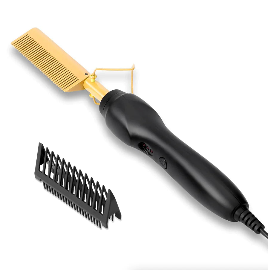 Hair Straightener Comb Pro Electric Beard Straightening Comb