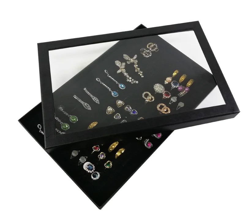 100 Slot Jewelry Ring Display Organizer Tray