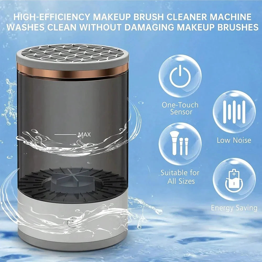 Automatic Brush Cleaner Electric Makeup Brush Cleaning Machine