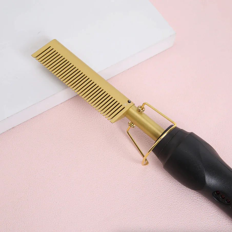 Hair Straightener Comb Pro Electric Beard Straightening Comb