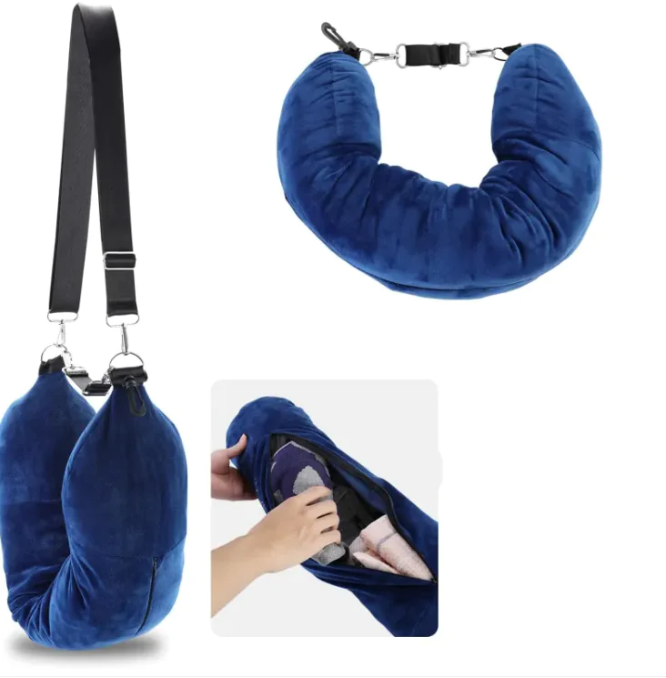 Travel Refillable Multifunctional U-Shaped Pillow