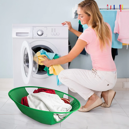 Portable Round Clothes Laundry Hamper Cabinet
