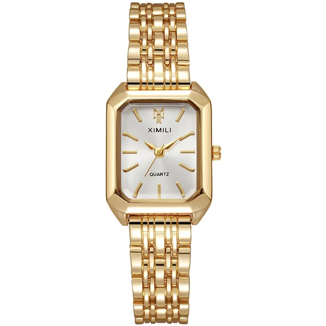 Women's Square Steel Strap Watch