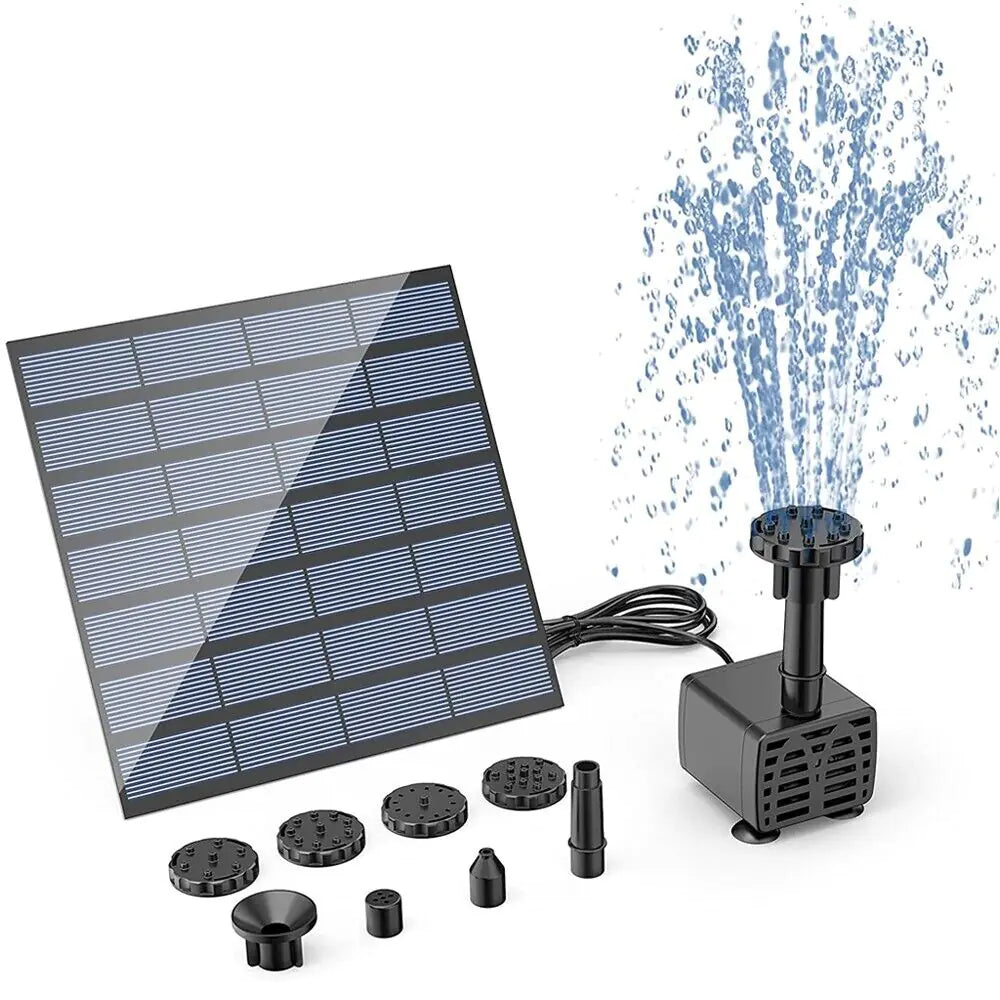 Solar Power Fountain