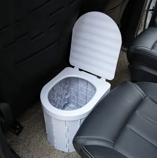 Travel Friendly Folding Portable Toilet