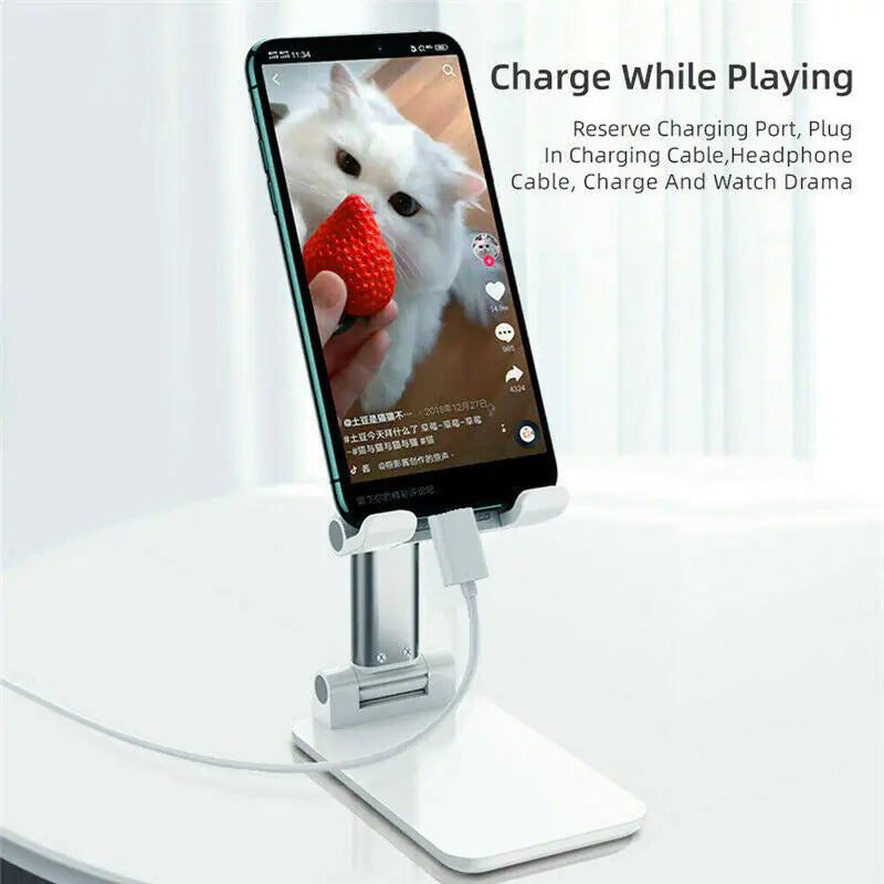 Adjustable Cell Phone Tablet Stand Desktop Holder