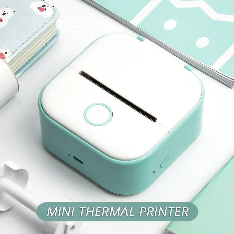 Portable Mini Thermal Label Printer - Assortique