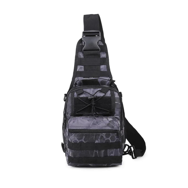 Men's Tactical Sling Backpack Molle Chest Pack – Outdoor Hiking, Travel & Military-Grade Shoulder Bag