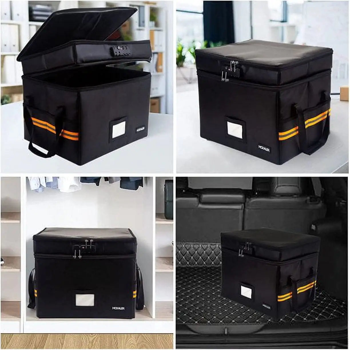 Fireproof Document Organizer with Lock