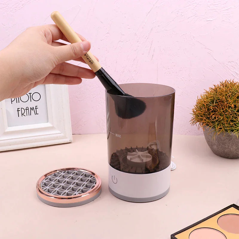 Automatic Brush Cleaner Electric Makeup Brush Cleaning Machine