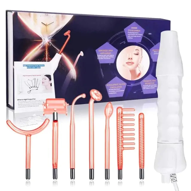 7-in-1 High Frequency Acne Wand - Assortique