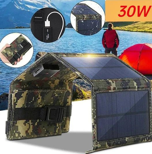 Foldable Solar Panel Charger - Assortique