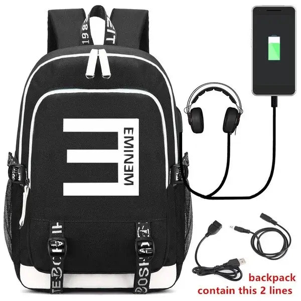High-Tech USB Charging Backpack