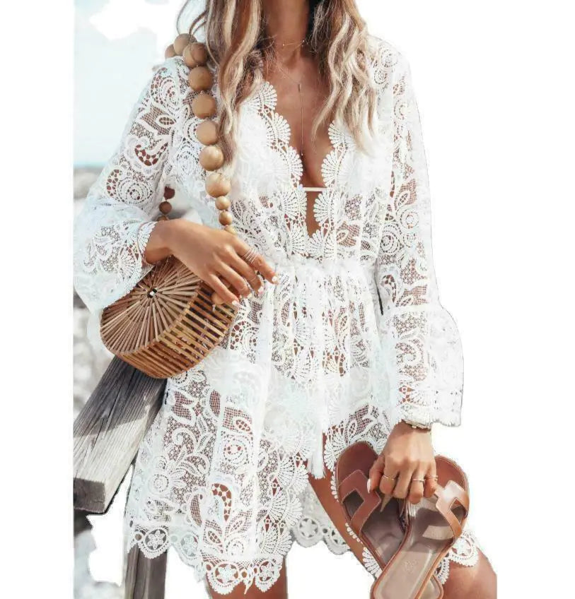 Lace Bathing Suit Cover Up