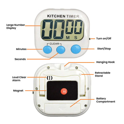 Digital Kitchen Cooking Timer