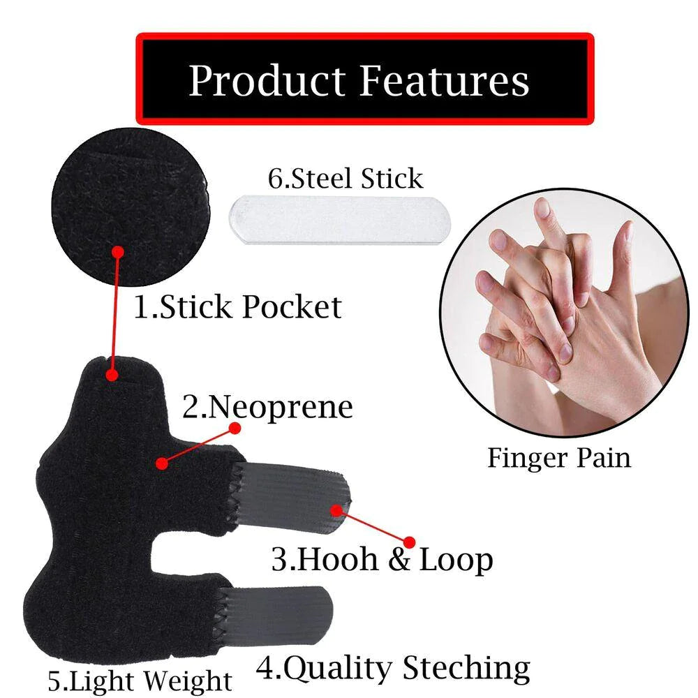 Adjustable Finger Splint Brace - Trigger Support & Pain Relief