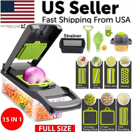 15-In-1 Vegetable Fruit Chopper