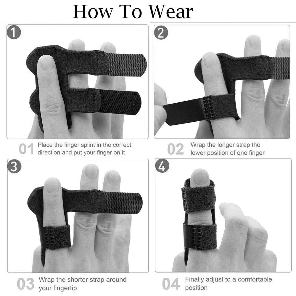 Adjustable Finger Splint Brace - Trigger Support & Pain Relief