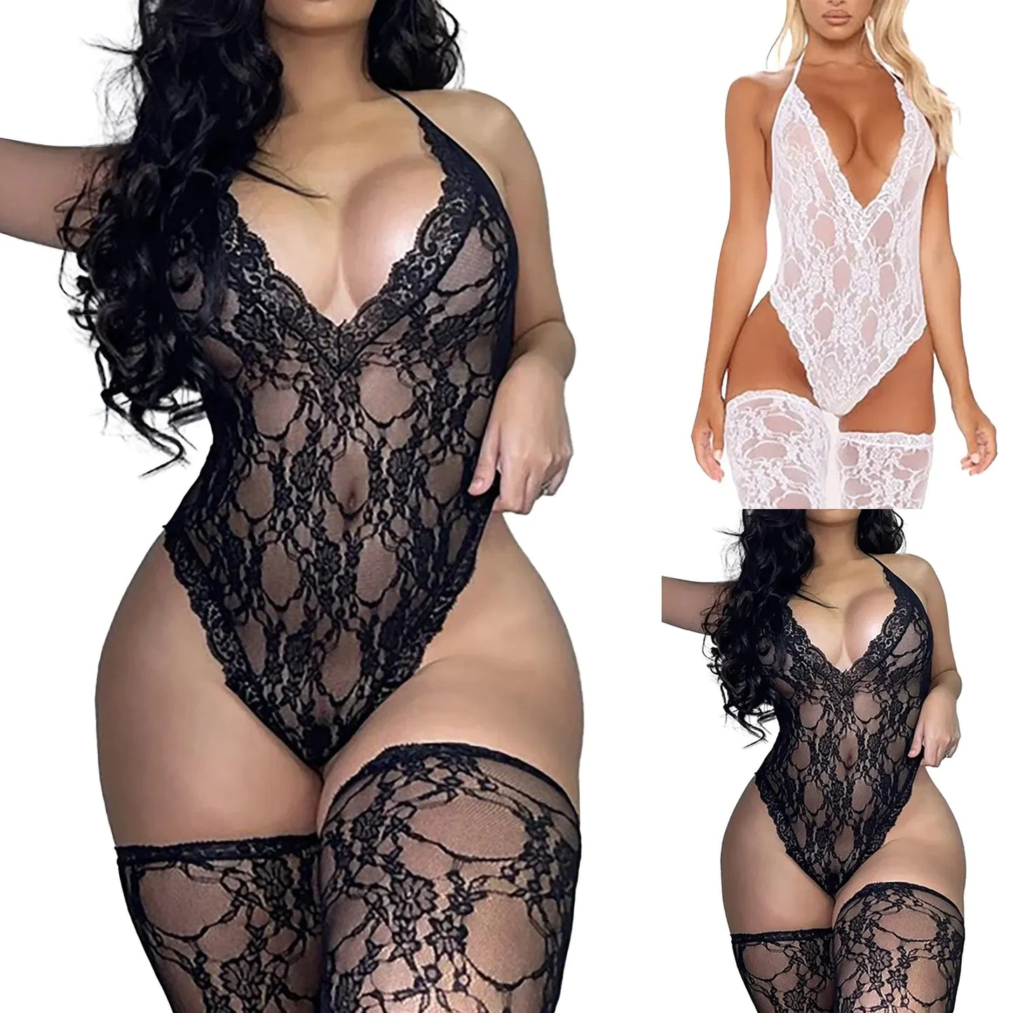 Women Lace Sexy Lingerie Nightwear