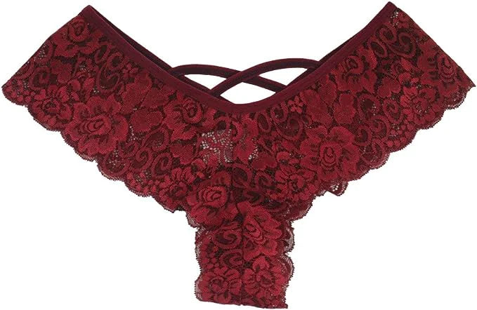 4 Pack Women Sexy Lace Underwear Lingerie