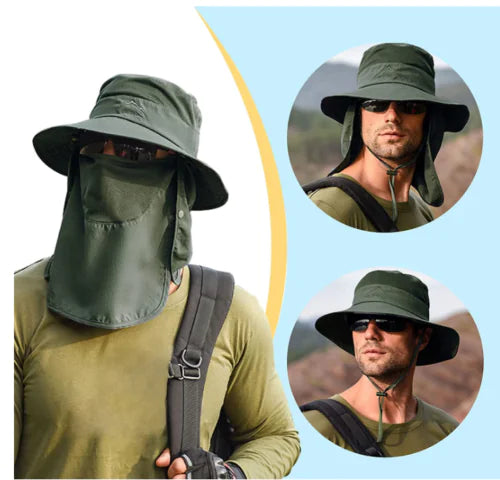 Men's UV Protection Wide Brim Sun Hat