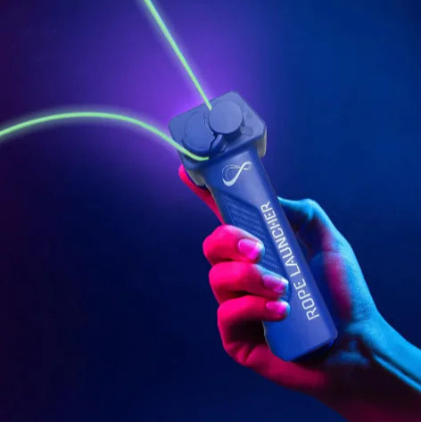 Handheld Adjustable Speed Luminous Rope Launcher