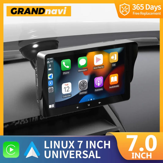 Universal 7-inch Car TVS Radio Multimedia Video Player