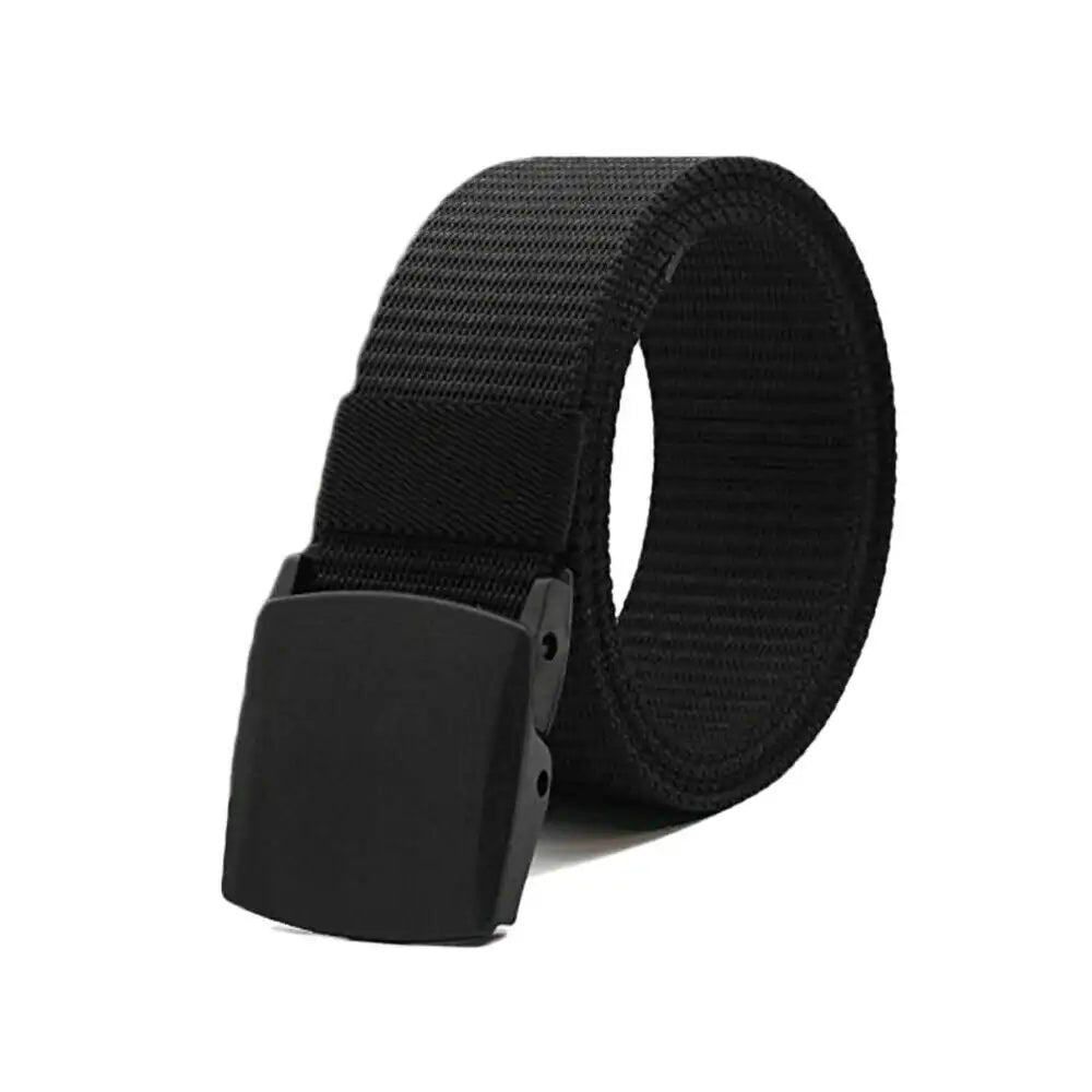 Men's Plastic Cam Buckle Nylon Belt