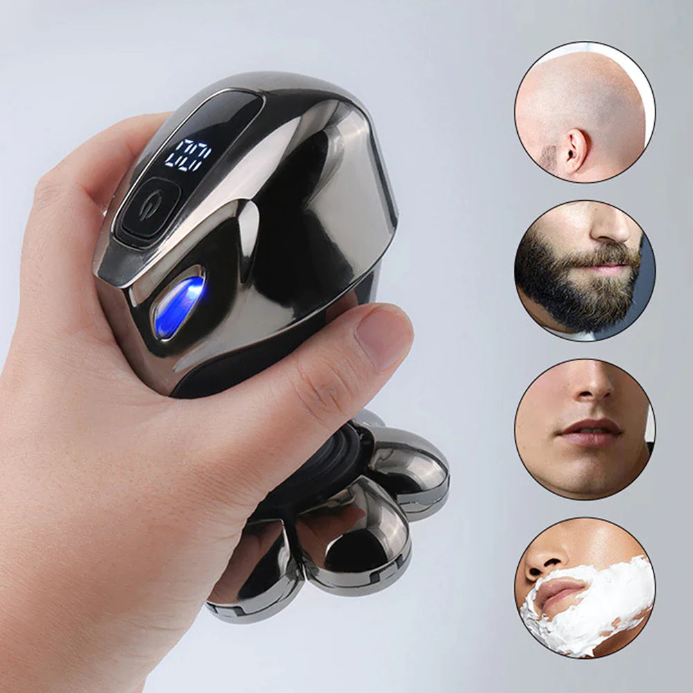 7D Cordless Men’s 5-In-1 Electric Head Shaver