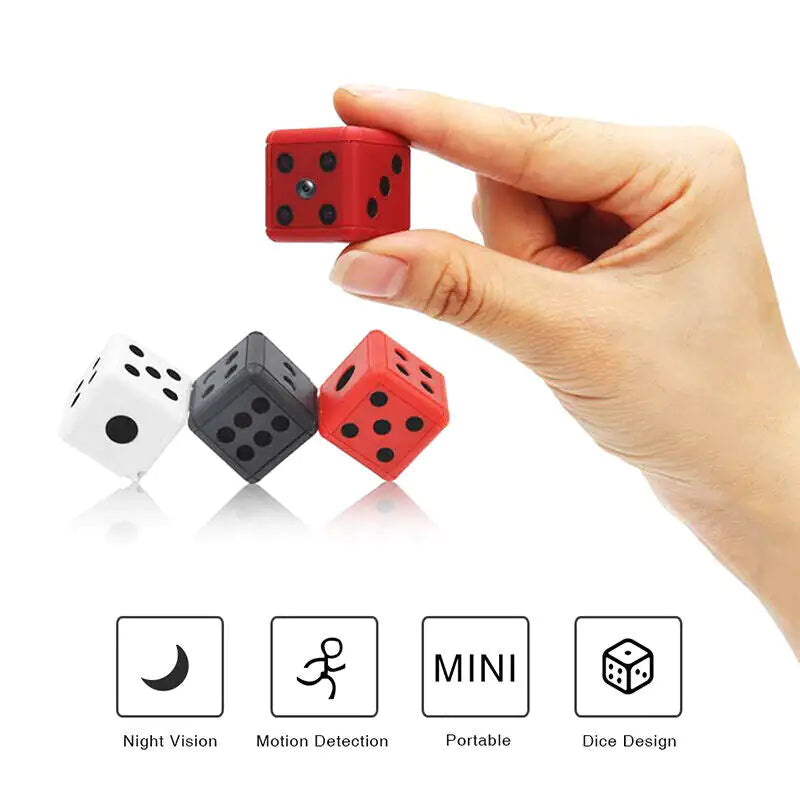 Mini Dice Camera Night Vision HD 1080P Motion Detection