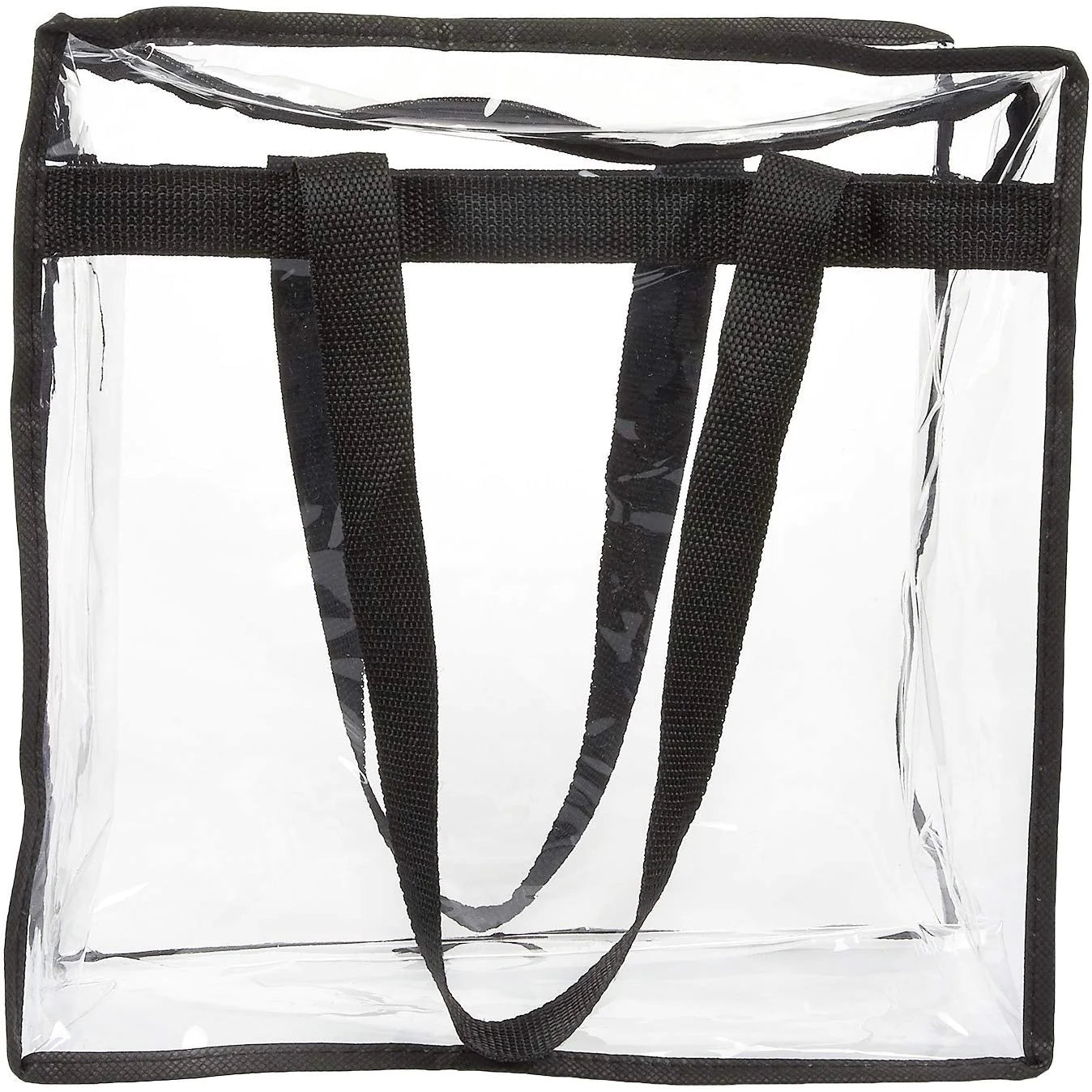 2x Clear PVC Tote Bags – Stadium-Ready & Stylish