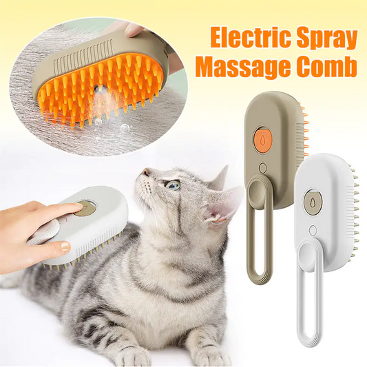 Steam Brush Set for Cats & Dogs