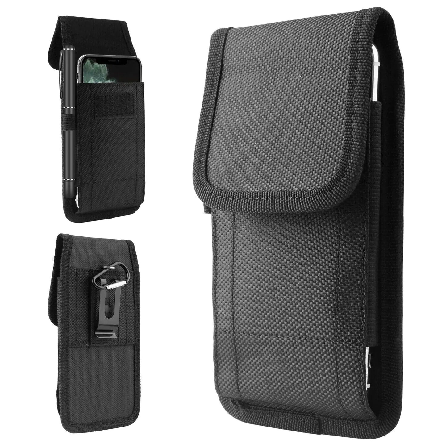 Vertical Phone Holster with Belt Clip