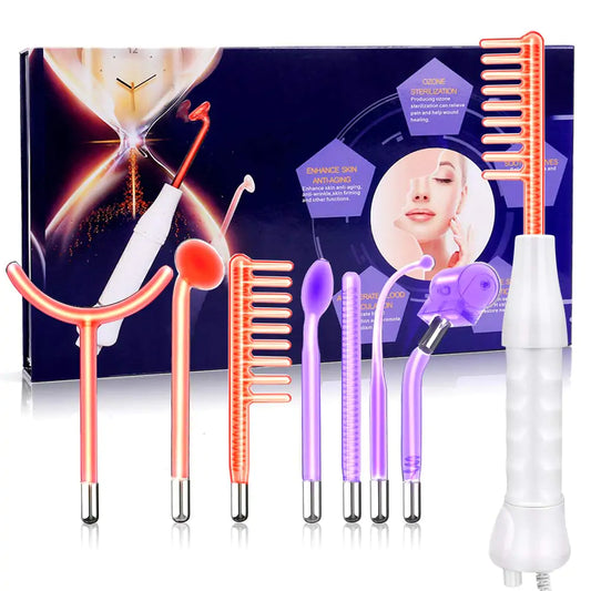 7-in-1 High Frequency Acne Wand - Assortique