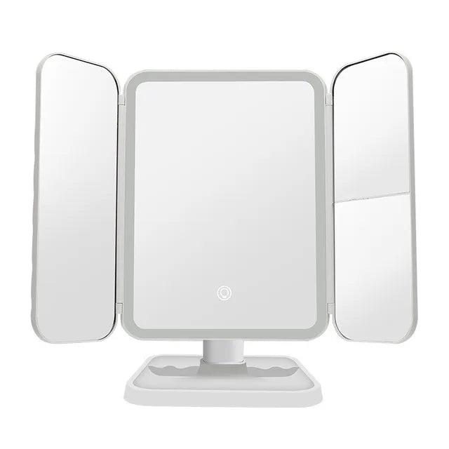 lighted mirror magnifying