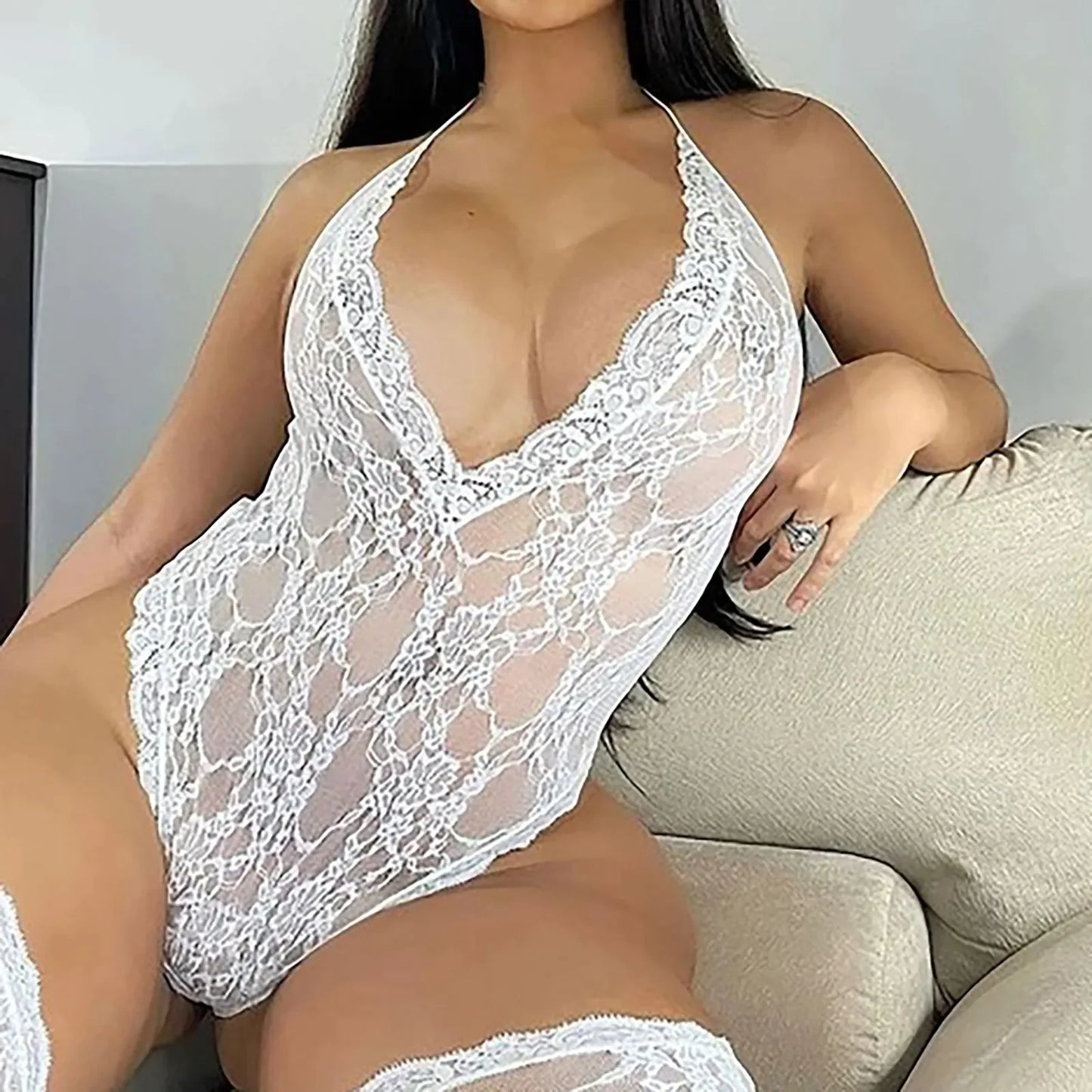 Women Lace Sexy Lingerie Nightwear