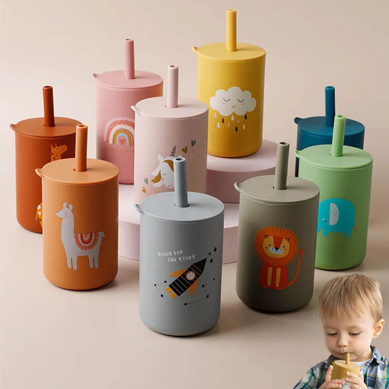 Baby Feeding Straw Cup - Assortique