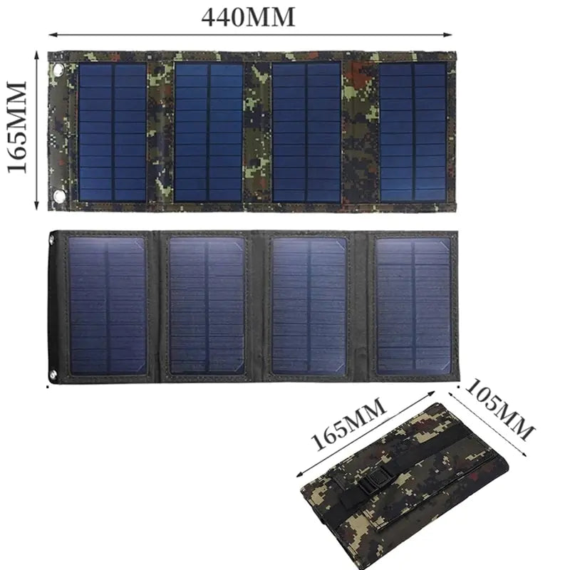 Foldable Solar Panel Charger - Assortique