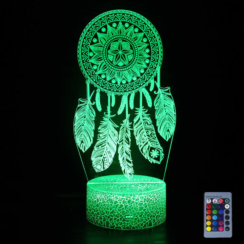 3D Illusion Night Light