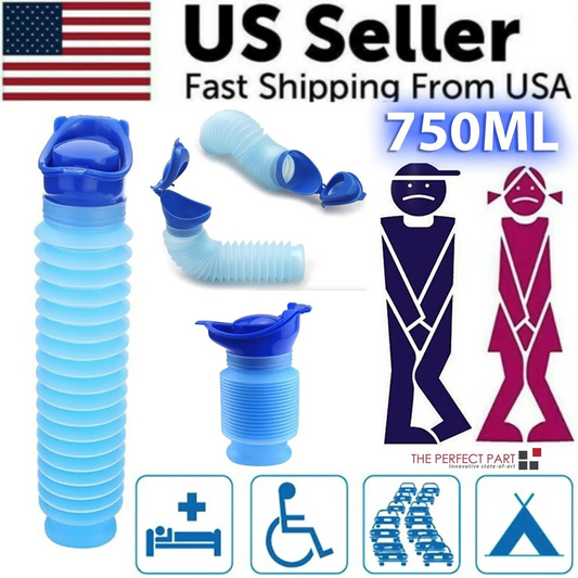 Male & Female Portable Urinal Travel Camping Toilet Pee Bottle