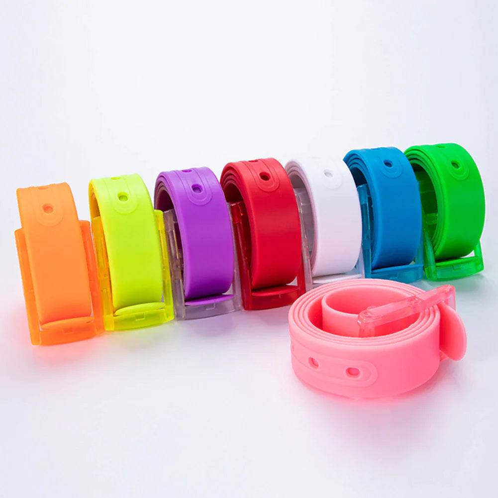 Adjustable Cut to Fit Rubber Plastic Jelly Silicone Belt