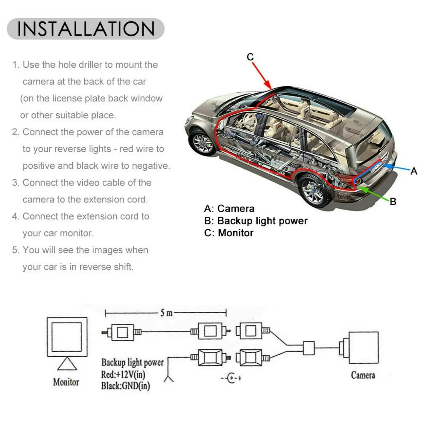 Car Backup Camera