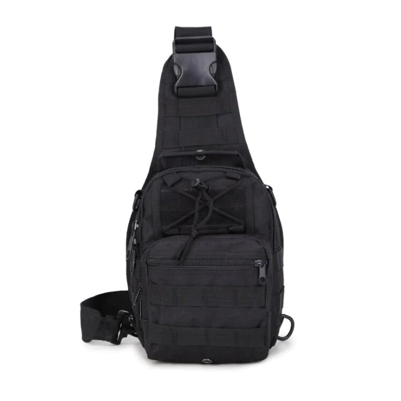 Men's Tactical Sling Backpack Molle Chest Pack – Outdoor Hiking, Travel & Military-Grade Shoulder Bag