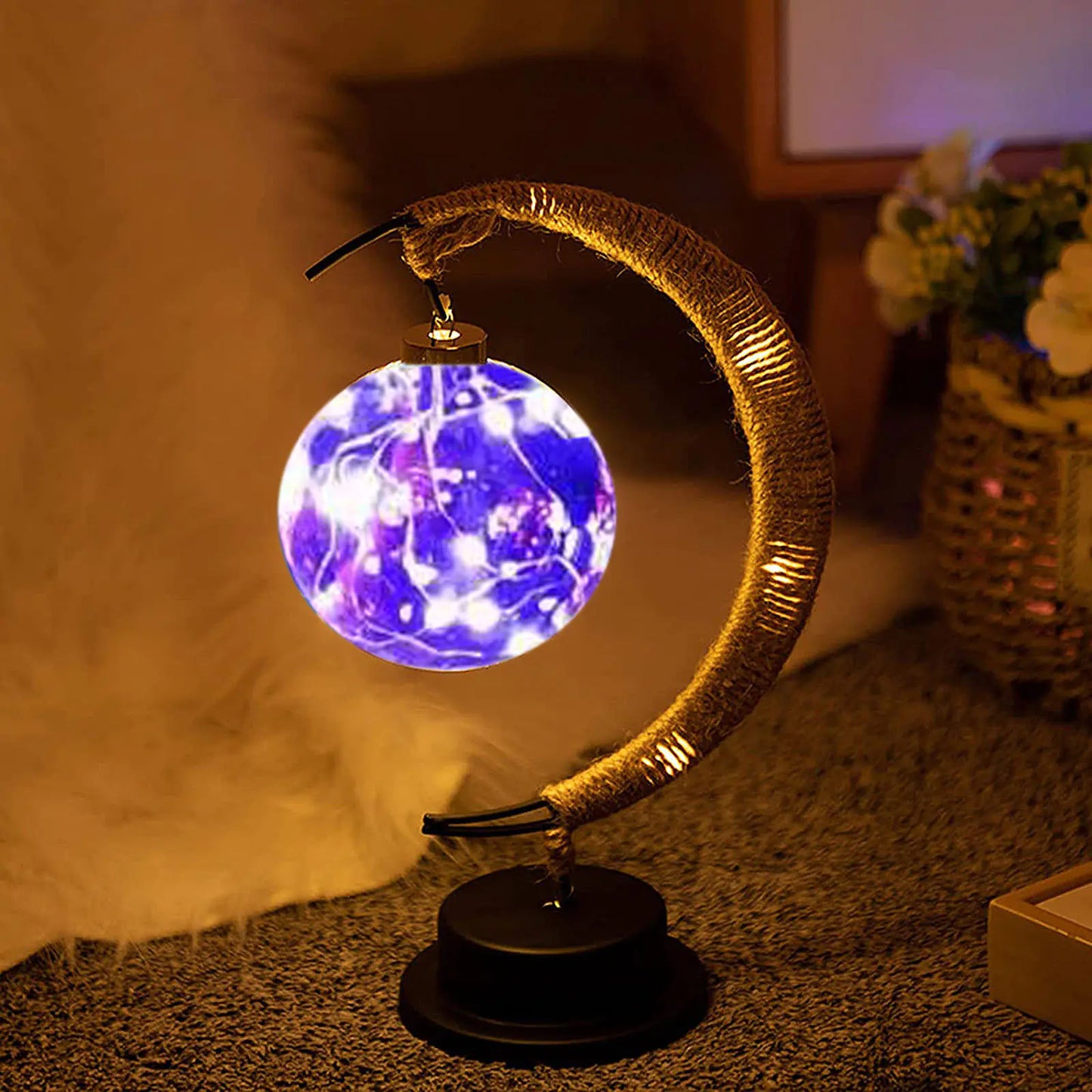 3D Moon LED Moon Lamp - Assortique