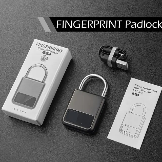 finger print padlock